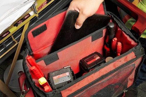 תיק טכנאים סגור 58 כיסים Milwaukee PACKOUT 58 4932471130