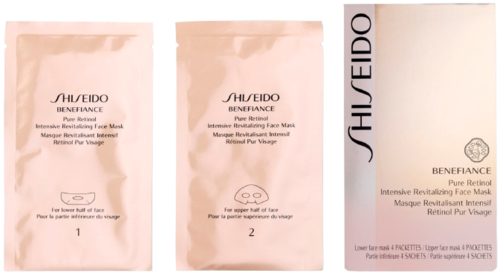 Shiseido Benefiance Pure Retinol Face Mask 2×4PC שיסיידו בנפיאנס מסכת רטינול טהור