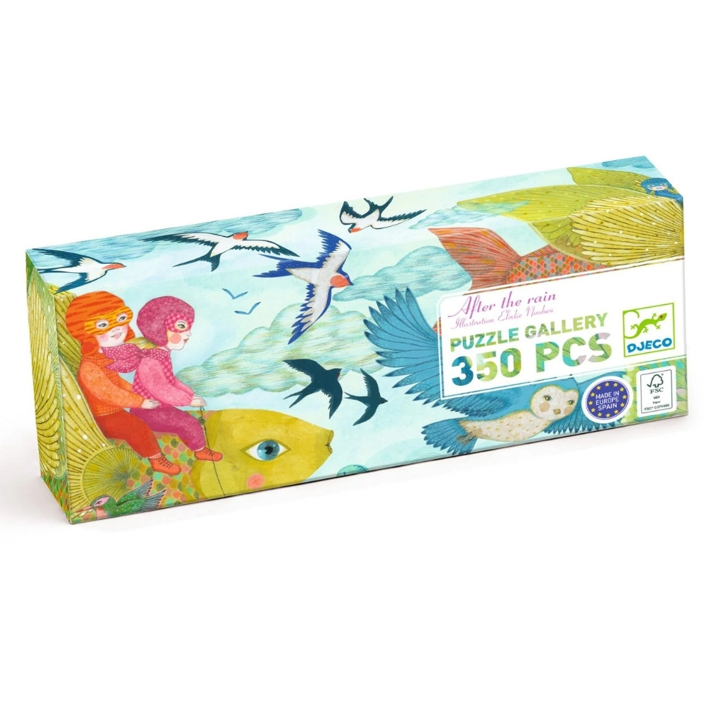 פאזל גלריה 350 לאחר הגשם - DJECO