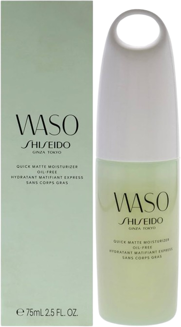 Shiseido Waso Quick Matte Moisturizer Oil-Free 75ML שיסיידו וואסו ג
