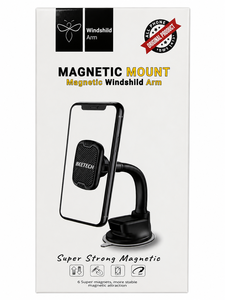 מעמד מגנטי לרכב BeeTech – Magnetic Windshield Arm