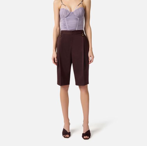 Cool wool Bermuda shorts