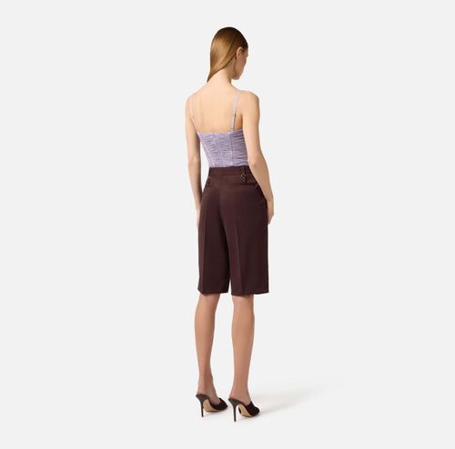 Cool wool Bermuda shorts