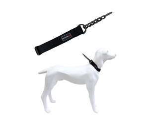 FREEDOG קולר חצי חנק 15 מ"מ שחור