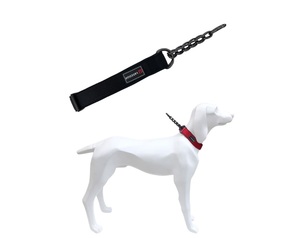 FREEDOG קולר חצי חנק 15 מ"מ אדום