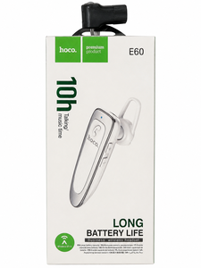 אוזניית Bluetooth Hoco E60 – Long Battery Life
