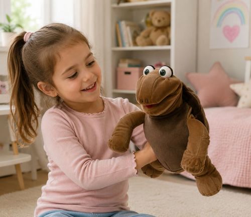 LIVING PUPPET בובת תיאטרון הצב סמי W153
