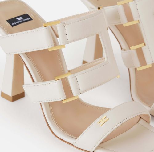 Nappa leather sandals