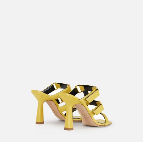Nappa leather sandals