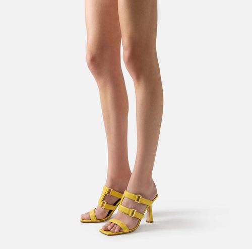 Nappa leather sandals
