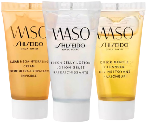 Shiseido Wasi Starter Kit שיסיידו וואסו ערכת טיפוח