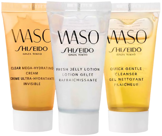 Shiseido Wasi Starter Kit שיסיידו וואסו ערכת טיפוח