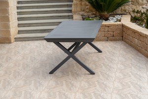 שולחן אלומיניום 216X100 - מגוון צבעים
