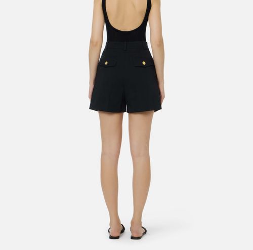 Gabardine shorts