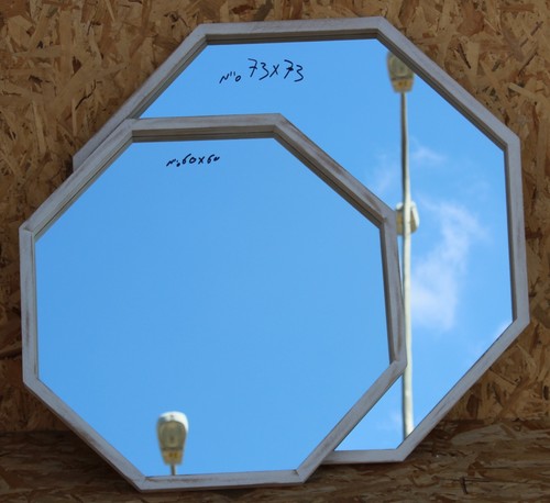 מראה משושה 60*60 ס