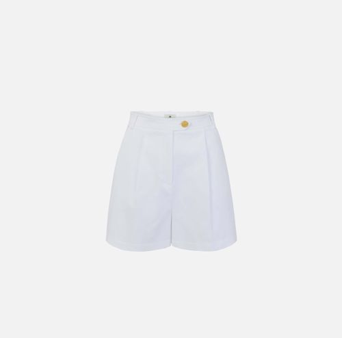 Gabardine shorts