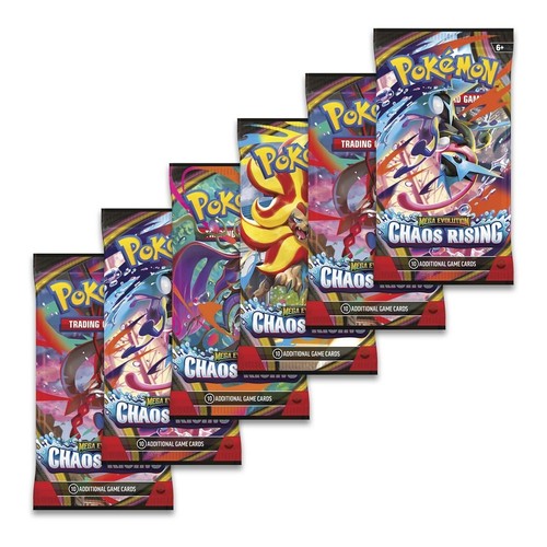 Pokémon Chaos Rising Booster Pack – פאק קלפי פוקימון Chaos Rising