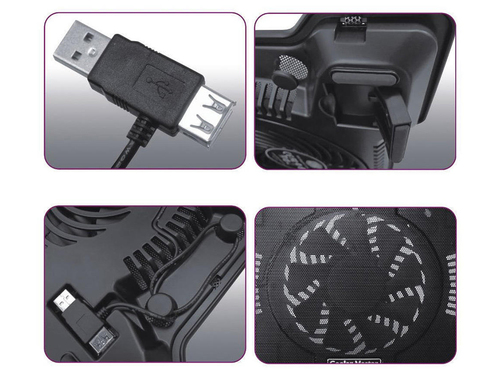משטח קירור למחשב נייד Cooler Master X100 NotePal X-Slim קולר מסטר