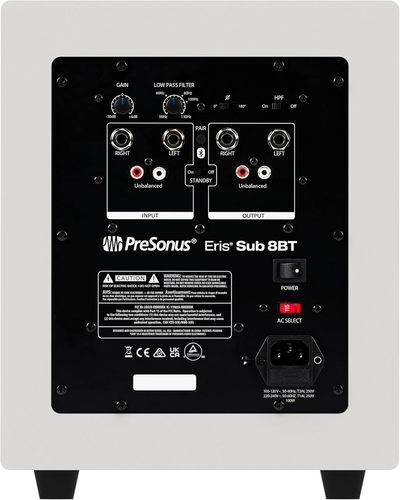 זוית נוספת Presonus SUB 8 BT