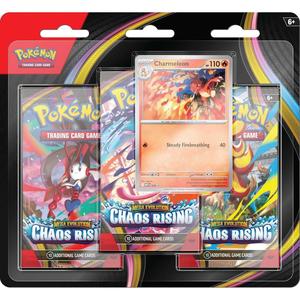 Pokémon Chaos Rising Triple Blister Pack – חבילת בליסטר פוקימון Chaos Rising
