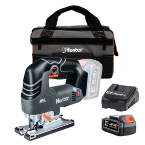 מסור אנכי נטען 18V Brushlessסוללה 4AH ומטען Hunter 100610-016