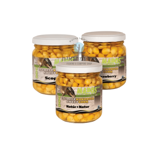 צנצנת תירס לדיג מארוס מיקס Maros Mix בטעם אננס לפיתיון קרפיונים