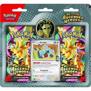 Pokémon Ascended Heroes Komala 2-Pack Blister TCG– מארז Komala מסדרת Ascended Heroes
