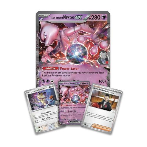 TCG Box Pokemon Cards – מארז Team Rocket’s Mewtwo EX