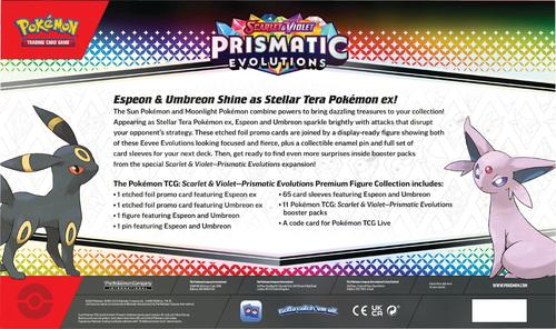  מארז  TCG Cards Pokémon Prismatic Evolutions Premium Figure Collection