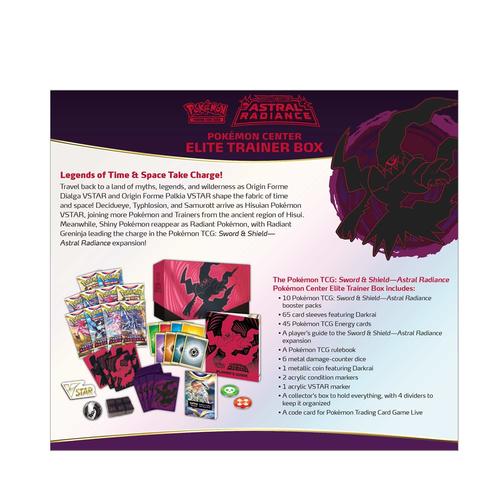 Pokemon ETB Cards – מארז Astral Radiance Elite Trainer Box