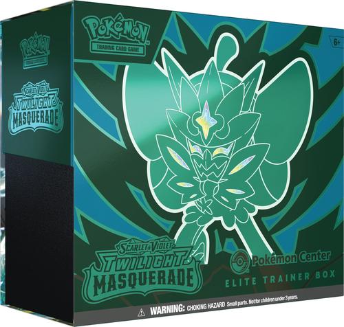 Pokemon Box ETB Cards – מארז Twilight Masquerade Elite Trainer Box