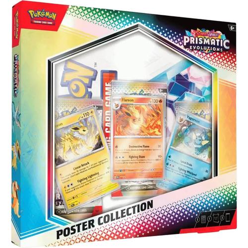 Pokemon Box TCG– מארז Prismatic Evolutions Poster Collection