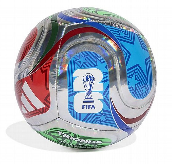 כדורגל אדידס מונדיאל 2026 כסוף- רמת FIFA BASIC