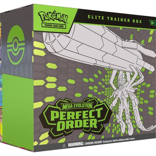 Pokemon ETB TCG Cards– מארז Mega Perfect Order Elite Trainer Box