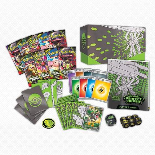 Pokemon ETB TCG Cards– מארז Mega Perfect Order Elite Trainer Box