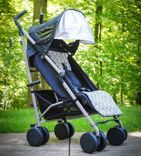 טיולון BABY CARGO - מתאים גם לילדים גדולים וגבוהים - צבע אפור SMOKE