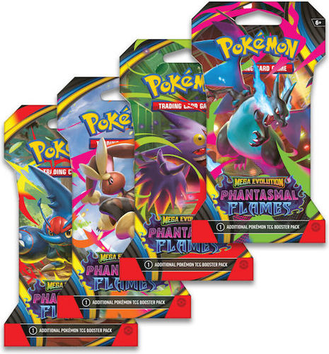Phantasmal Flames Booster Pack – בוסטר Pokémon Phantasmal Flames