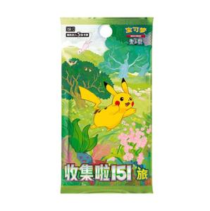 Pokémon 151 Chinese Booster Pack TCG Cards – בוסטר Pokémon 151 סיני