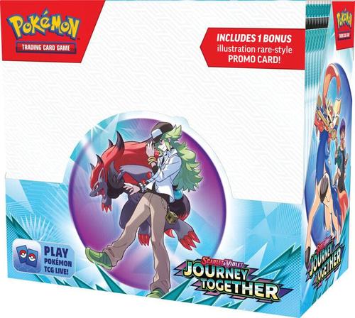  Pokemon TCG Cards– קופסת Journey Together Booster Box