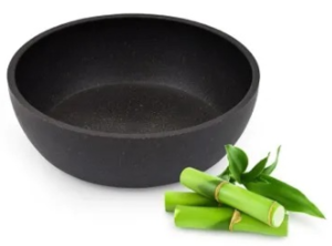קערת במבוק גדולה לכלבים וחתולים 1000 מ"ל - Nayeco Bamboo Bowl