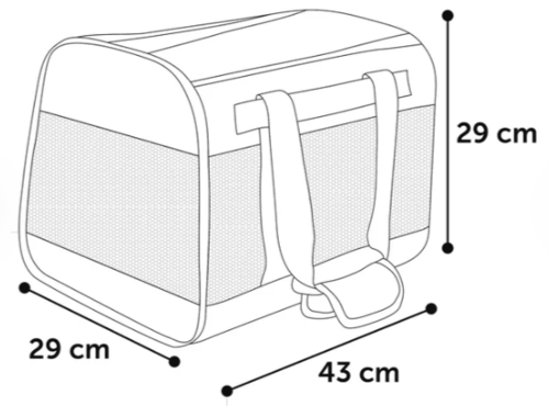 תיק נשיאה לכלבים וחתולים פלמינגו הקון - Flamingo  Carrying bag Hakon