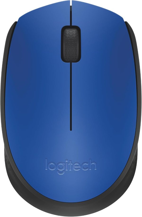עכבר אלחוטי Logitech M171 Wireless Mouse Blue