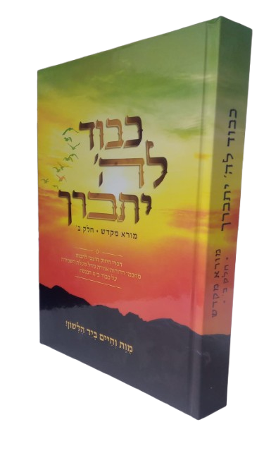 כבוד להשם יתברך - מורא מקדש - דיבורים בבית הכנסת - חלק ב