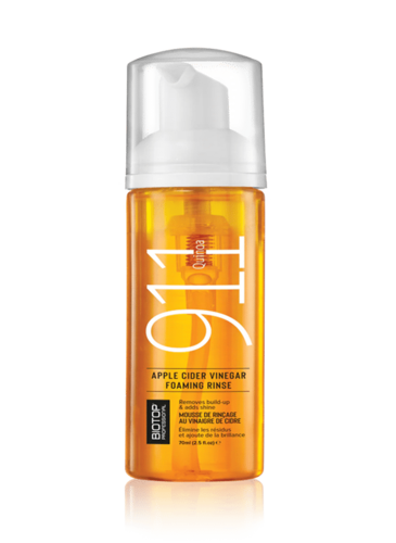 BIOTOP קצף חפיפה ויניגר תפוח לשיער סדרת קינואה 911 70ML