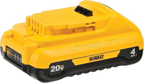 סוללת 4A קומפקטית -  DEWALT -  20V MAX  - יבואן רשמי