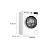 מכונת כביסה ‏פתח קידמי  Bosch WAN28218IT ‏8 ‏ק"ג בוש  **מתצוגה**