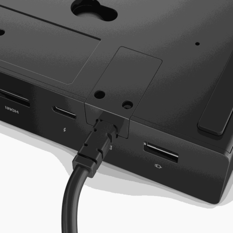 תחנת עגינה חכמה Lenovo ThinkPad Thunderbolt 4 Smart Dock Gen 2 7500