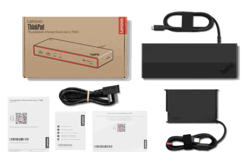 תחנת עגינה חכמה Lenovo ThinkPad Thunderbolt 4 Smart Dock Gen 2 7500