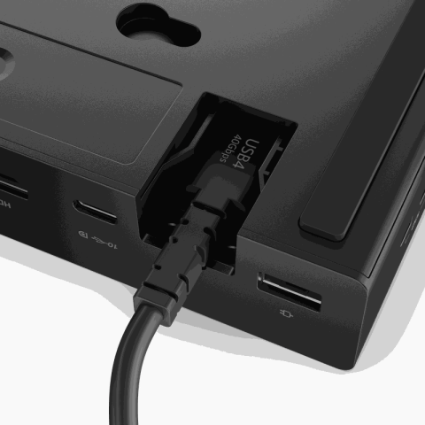 תחנת עגינה Lenovo ThinkPad USB4 Dock 5000