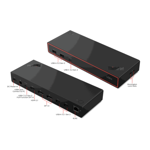 תחנת עגינה Lenovo ThinkPad USB4 Dock 5000